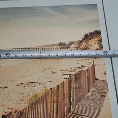 Goleta, CA Beach MOV Photography Wooden Picture 18 X 24