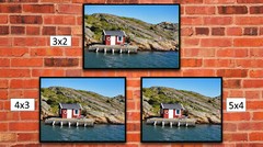 Tiny House By the Sea, High Resolution Image, Many Formats, TV Art