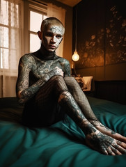 «Handsome Tattooed guy» Photograph by Igor Zeiger. Gay interest