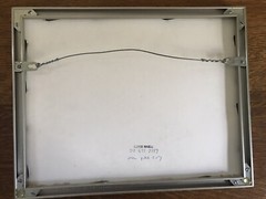 1973 ONE-OF-A-KIND, LOUIS MAIL-FRAMED ORIGINAL, FINE, ARTIST STAMPED PHOTOGRAPH