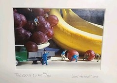 x3 Lorri Honeycutt Fine Art Photos The Grinders, Dozen To Go & The Grape Escape