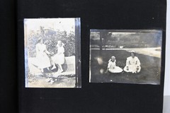 Antique Photo Album PA Conneaut Lake Pennsylvania Nurse Pets Horses Women