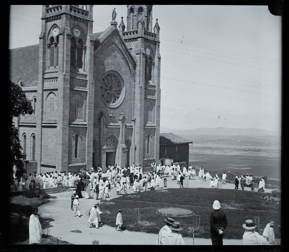 Africa Madagascar Possible to Identify c1900 Photo Negative Plate UN