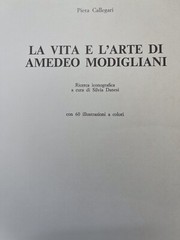 ALBUM OF AMADEO MODIGLIANI ART printed in ITALY