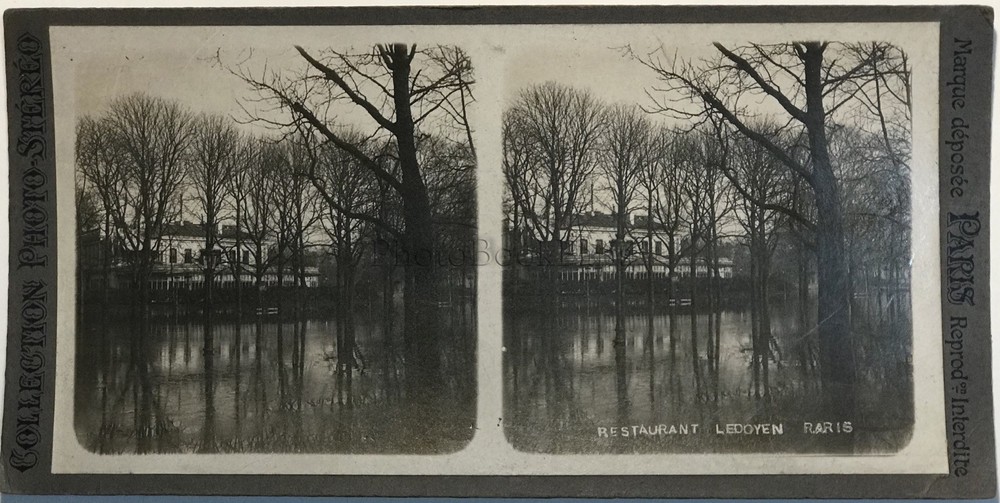 Restaurant Ledoyen Paris Photography Stereo Vintage Analog