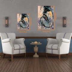 ALMLZL Canvas Wall Art Prints Pablo Picasso Blue Nude Poster Famous Painting …