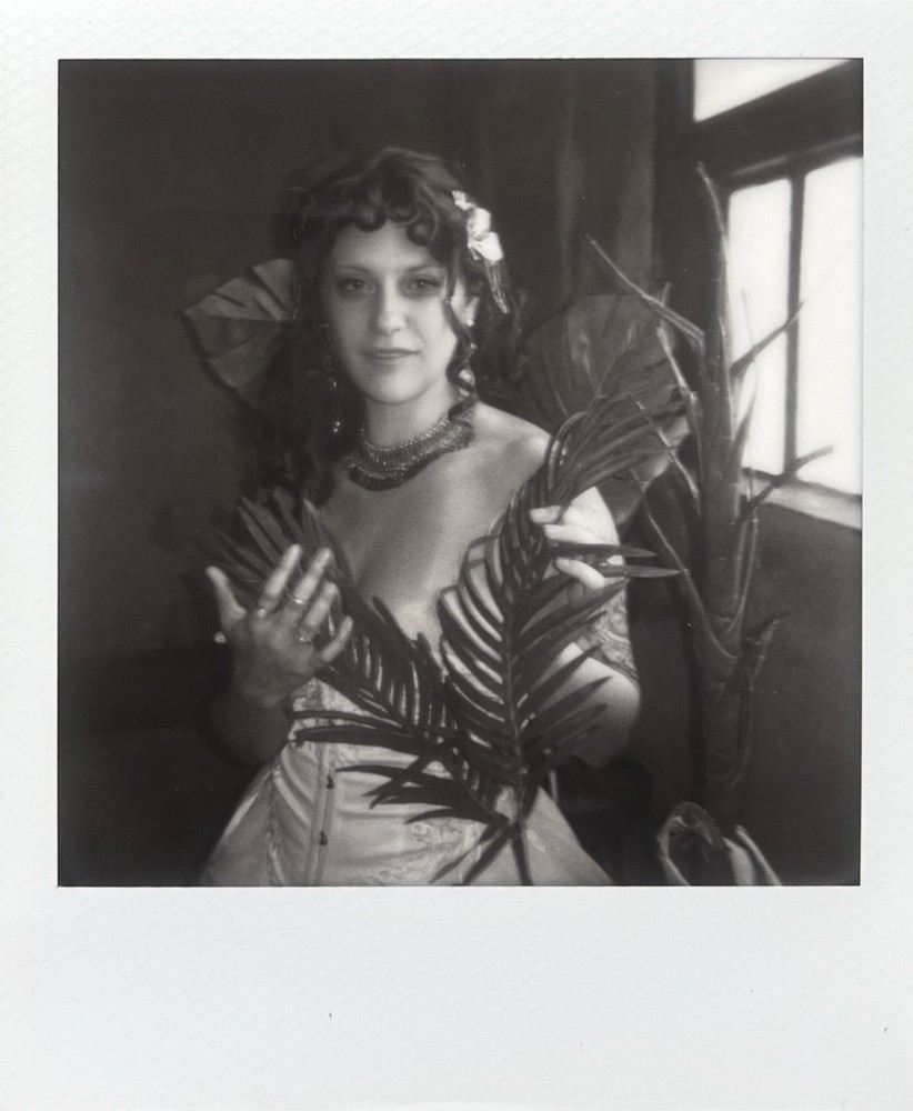 OOAK Art model Mars Polaroid Instant Film Print SIGNED by artist