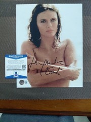 JACQUELINE BISSETT 4X6 Actress Hand Signed Autograph BECKETT COA