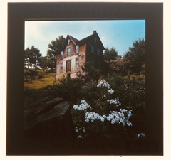 Vtg 60s Richard Stacks Art Ektachrome Transparency Slide Abandoned Farm House MD