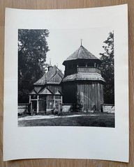 Viktoras Kapocius Paluses Church Gelatin Silver Print Signed