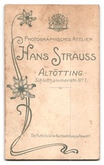 Photograph Hans Strauss, Altötting, Schlotthammerstraße 1, soldier in uniform mi