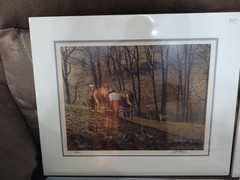 Lot of 5 Amish Matted Photograph Prints by Signed and Numbered Dick Brown Sealed