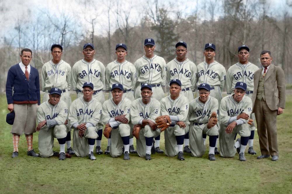 1931-homestead-grays 8×10 Colorized Print-FREE SHIPPING