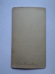 Orig CDV litho photo photograph picture old fashion around 1870 musician Anton Rubinstein