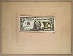 Vtg. VILLAR HAND-COLORED PHOTOGRAPH Returning A Call, Victorian Woman in Bonnet