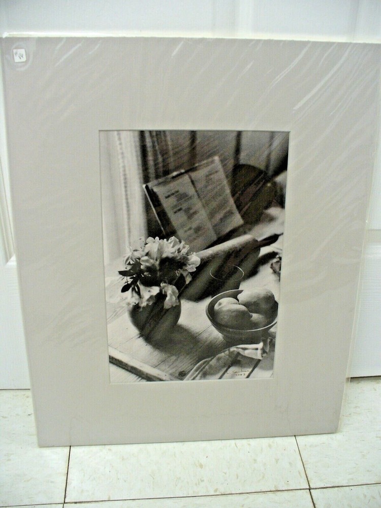 MATTED PHOTOGRAPHY Kitchen Food Prep Flowers Potato By Larry Santucci 16×20 2003