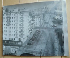 Old Canada Downtown photograph, Urban Life, Old Cars