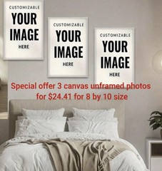 Jesus Christ Canvas Wall Art 8*10 Religious Christian Faith ( No Frame )- LIGHT