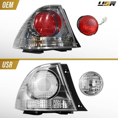 USR 01-05 JCE10 Tail Light – Rear Tail Lamps 4Pc Set (Left + Right) Compatible w