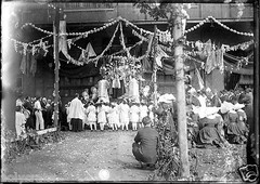 Office Religious In Air Communicators Antique Negative Photo Glasses 13×18 On. 1910