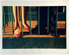 ANNE NORDA UNTITLED 1987 HAND SIGNED DATED COLOR KODAK GLOSSY PHOTOGRAPH