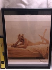 Marilyn Monroe Bert Stern Auto 1962 Photo Chromogenic Editioned COA Last Sitting