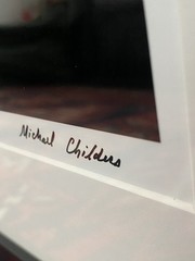 Michael Childers Signed Gore Vidal Portrait Yale Beinecke Exhibition History