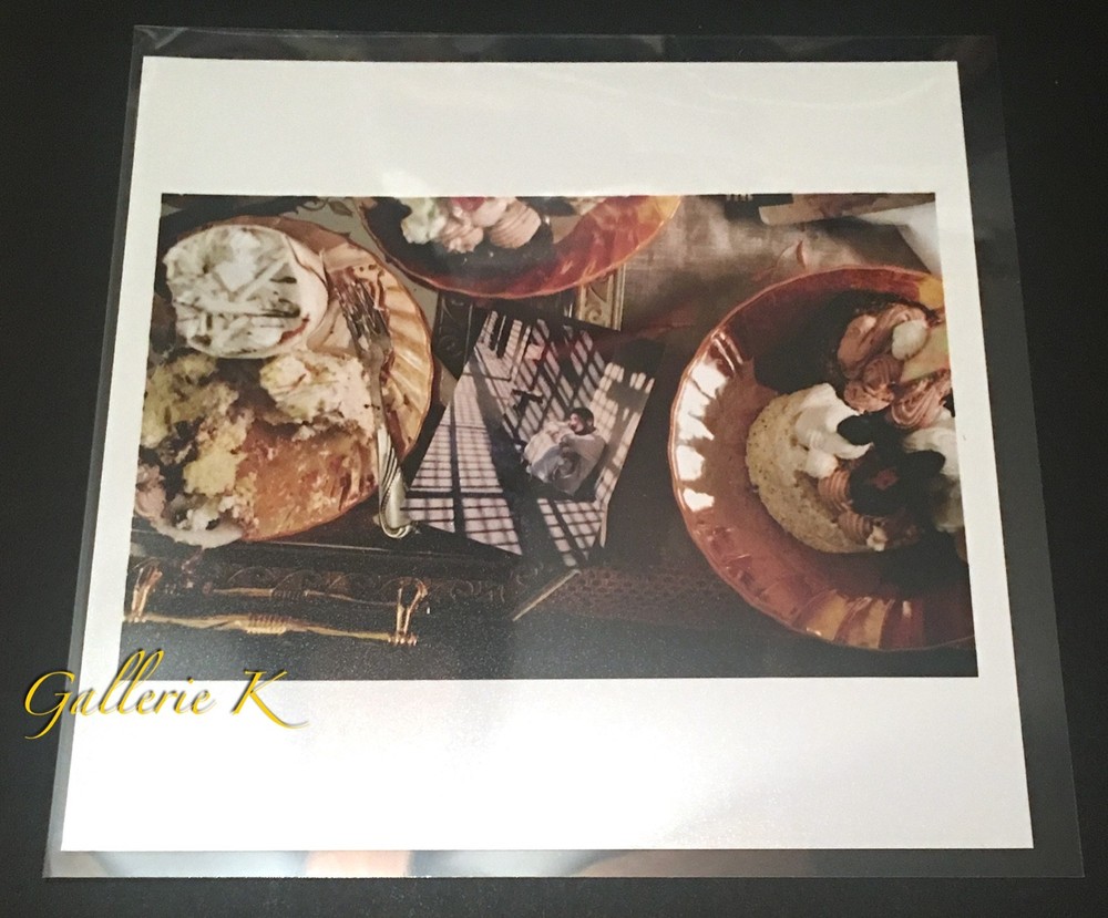 SIGNED! MOISES SAMAN MEAL LIMITED ED 2017 MAGNUM 6 X 6 INCH PRINT NEW