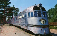 Photo Art Print of the Boston & Maine Flying Yankee at Edaville, Carver, MA 1960