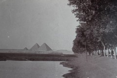 Orientalist Photo Lekégian Pyramids Egypt (36383)