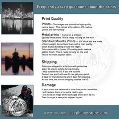 Olympic National Park Photography Ruby Beach panoramic landscape Metal 16×24″