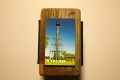 Driftwood Mounted Seascape – East Coast Lighthouses