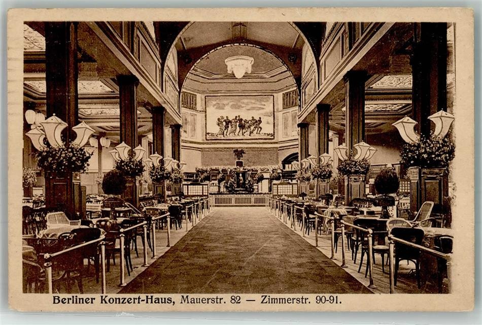 38091991 – 1000 Berlin Mitte Berlin Concert House Mauerstrasse 82