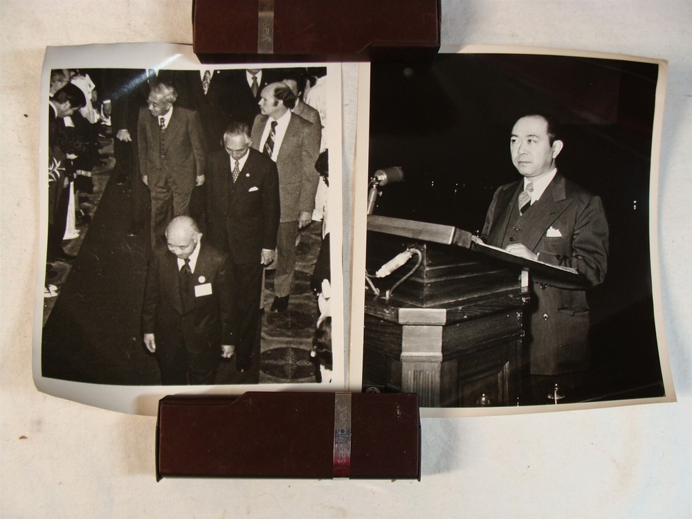2 Original George Yamaoka Lawyer WWll War Crimes Photographs