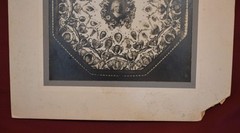 Vintage Photograph of Many Men’s Portraits Building to a Central Portrait
