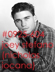 VINTAGE MALE PORTRAIT #0925-604 -joey stefano 1992- free shipping in usa
