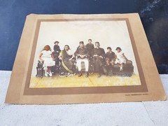 Vintage Original Rembrandt Royal Family On Old Furniture Camera Photograph PR59