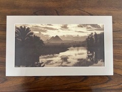 Lehnert and Landrock Antique Photo «CAIRO-TWILIGHT» w/ Matt