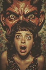 5 ~ 4X6 Glossy HORROR Fine Art ‘ SCREAM QUEEN ‘ Photo FANTASY Set ! 211359086