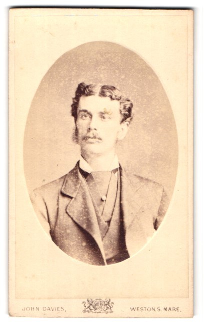 Photograph John Davies, Weston Super Mare, High Street, Portrait Stately He