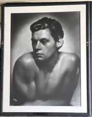 George Hurrell Signed Oversized Portfolio of Hollywood Royalty with frames 46×34