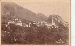 Cabinet Photo Trins Tirol Austria Local View 1900
