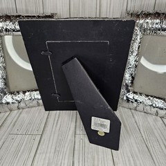 1 St. Nicholas Silver Chrome Christmas Frames Rustic Primitive Core 4 x 6