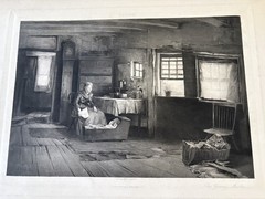 Photogravure , 1890, lot of 7. Smille , F.C Jones,Ridgeway Knight and more