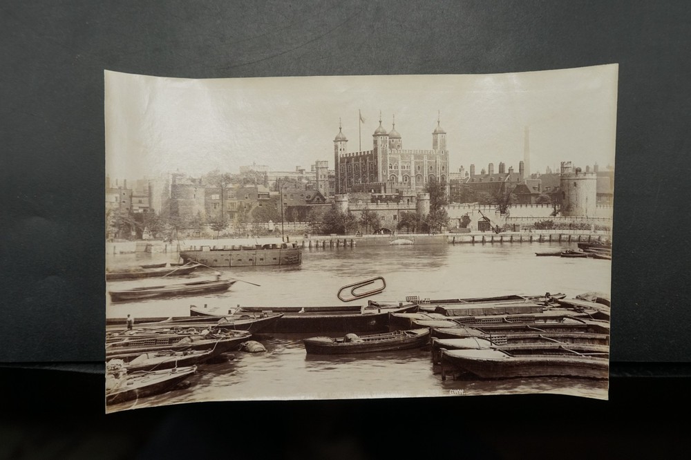 Photo View England London Harbour Ship Tower Fortress Castle Palace Boat Picture