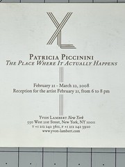 Patricia Piccinini (b. 1965) Art Show Announcement Card 2008