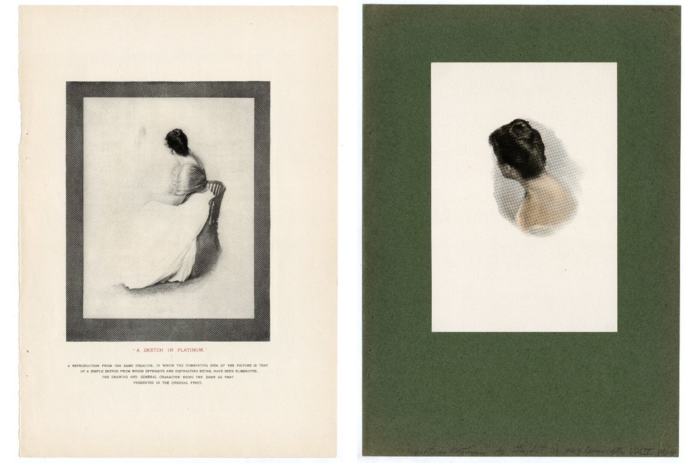Alfred Stieglitz, «Studie (A Sketch in Platinum)» 1901s Camera Notes Halftones