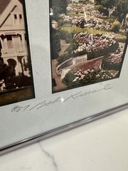 Signed Bob Kreisel Photography San Fransisco California Matted And Framed 1987