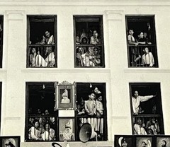Marc Riboud (1923-2016) ICP Art Photo Print Card 4×6” Nepal Coronation Watchers