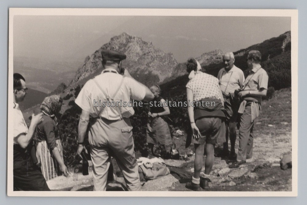 Zakopane Polen 1965 – Giewont – Altes Foto 1960er